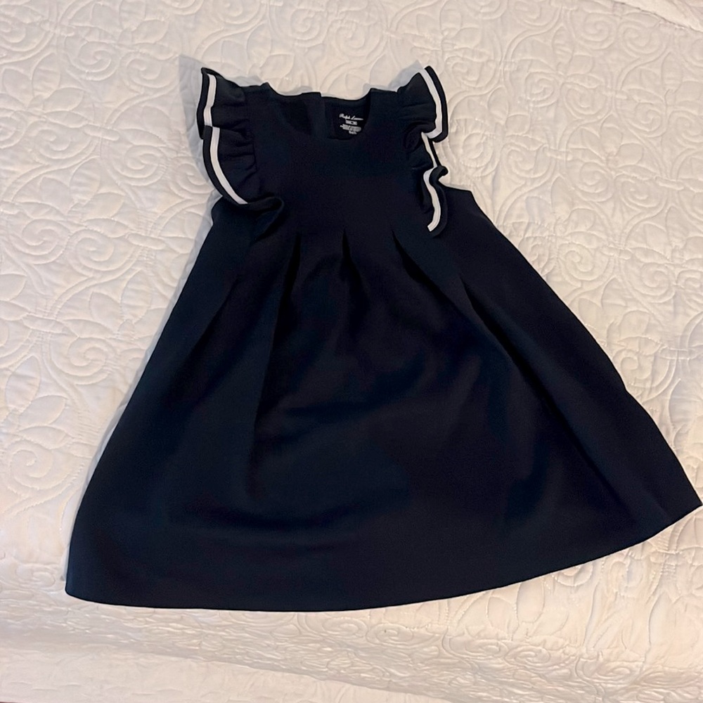 Ralph Lauren navy & white dress